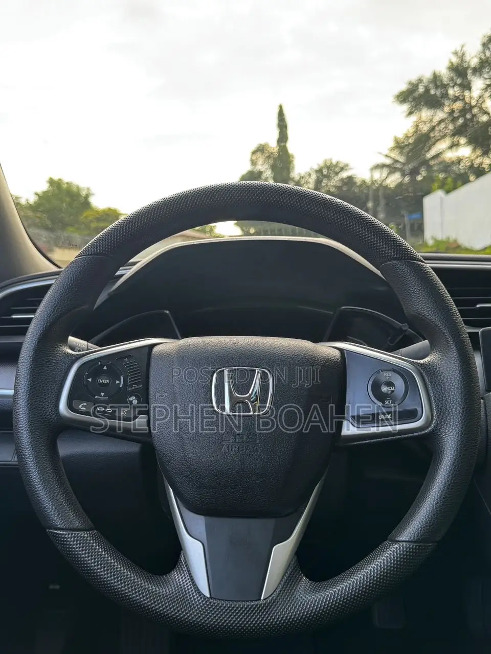 Honda Civic EX Sedan 2018 Gray