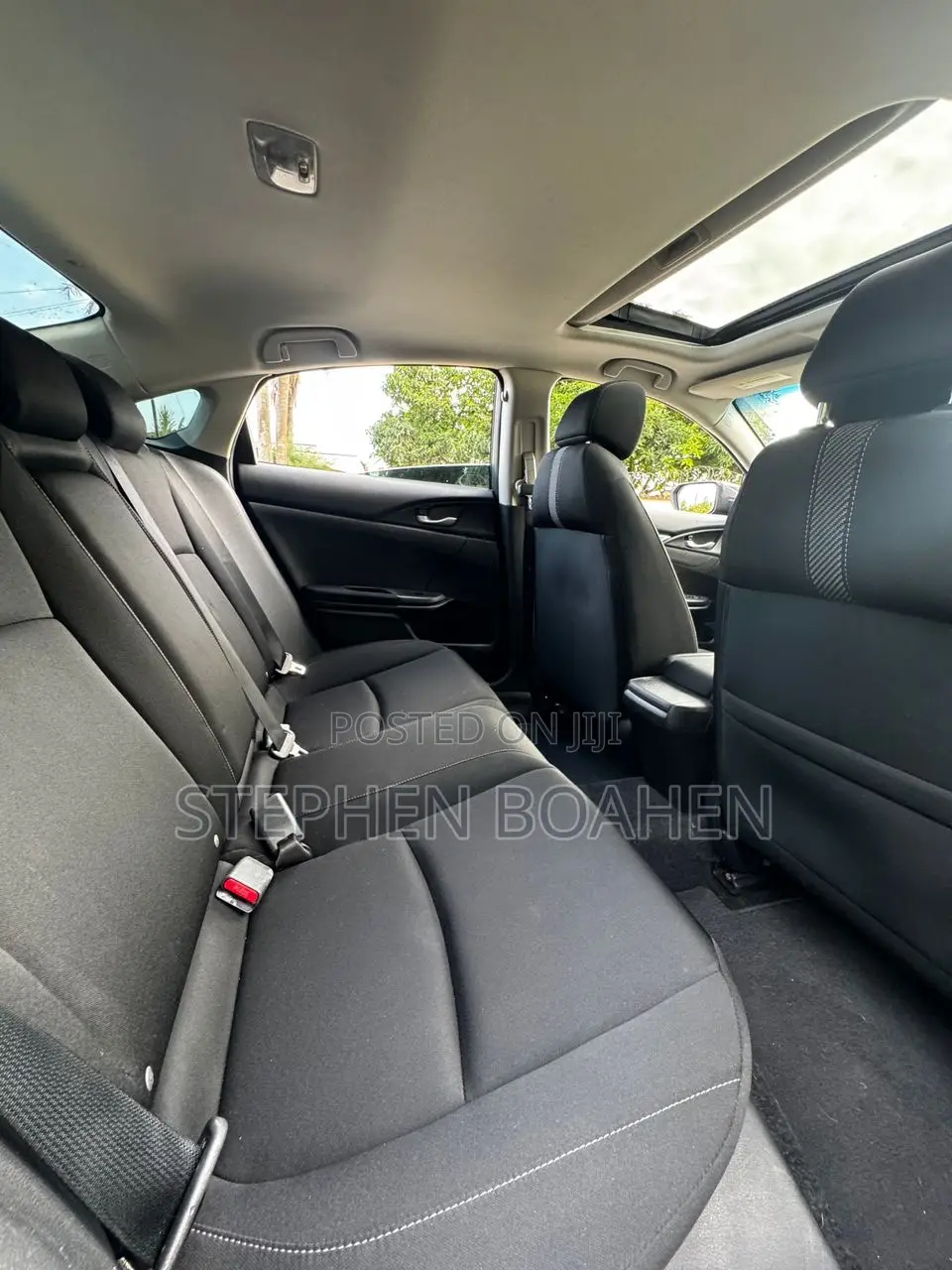 Honda Civic EX Sedan 2018 Gray