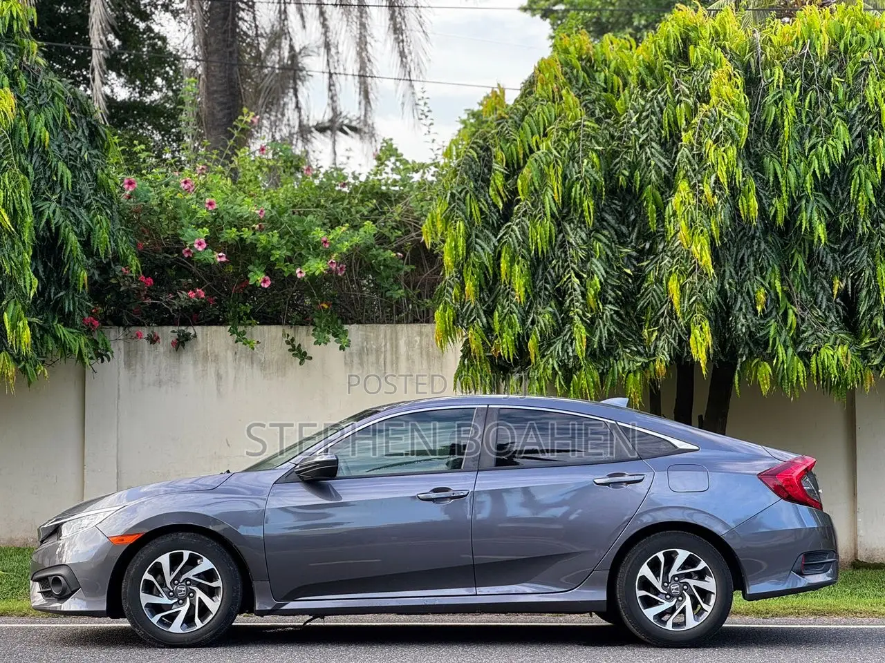 Honda Civic EX Sedan 2018 Gray