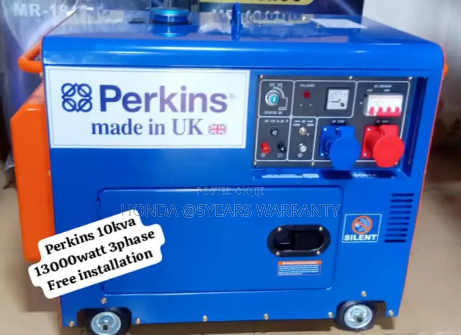 Fresh Start Energy 10kva Perkins 13000watt Diesel Generator