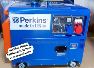 Fresh Start Energy 10kva Perkins 13000watt Diesel Generator