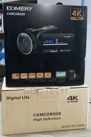 Digital Video Camera Ultra Hd Komery 18x Zoom