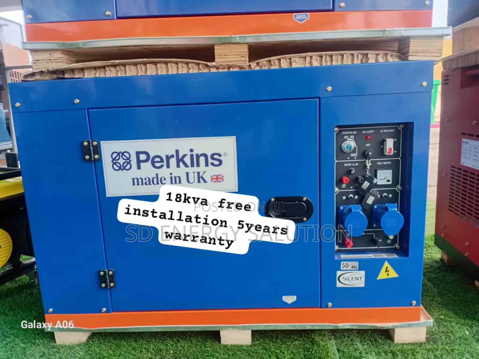Command Center in Your Hand Perkins 18kva Diesel Generator