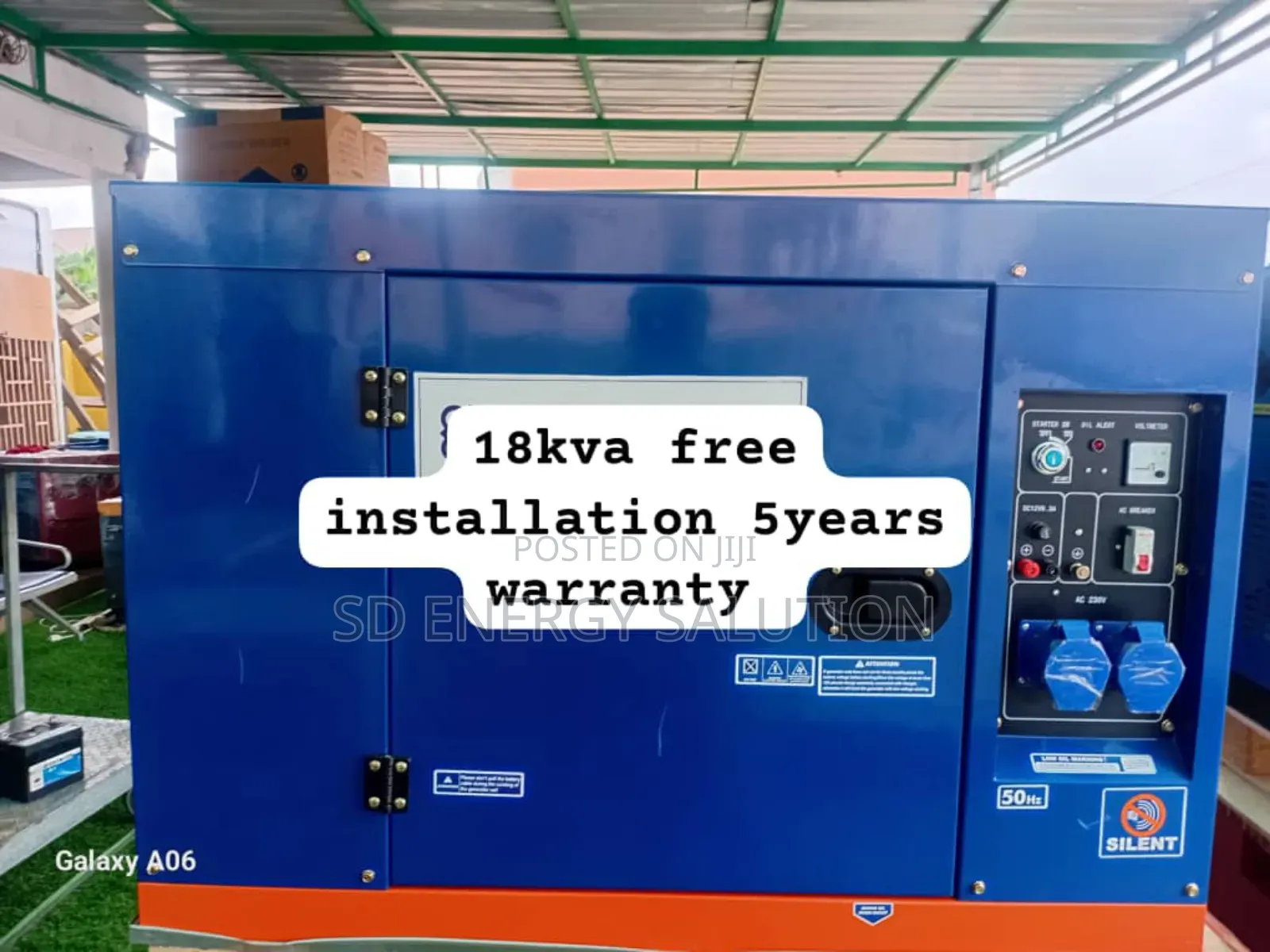 Command Center in Your Hand Perkins 18kva Diesel Generator