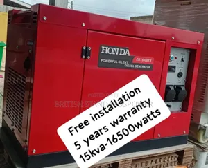 Climate Hardened 15kva Silent Diesel Generator