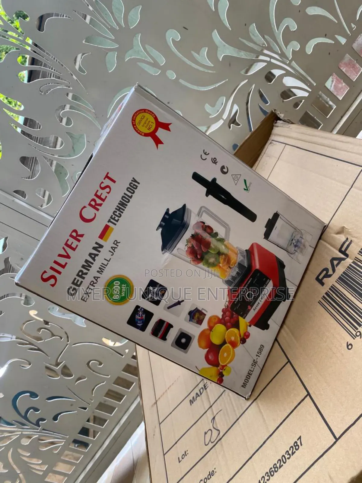 Energy Efficient Silver Crest Electric High Speed Blender