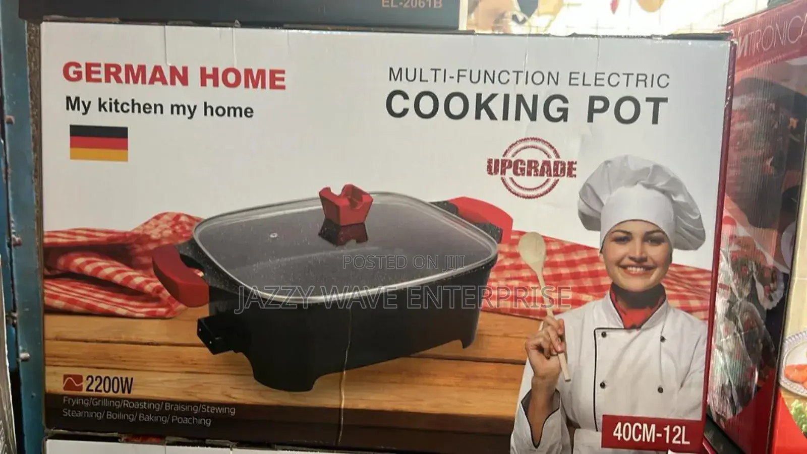 12 Litres Electric Multipurpose Cooker