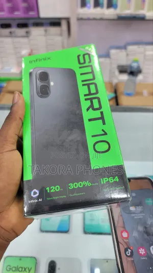 New Infinix Hot 10 64 GB Black