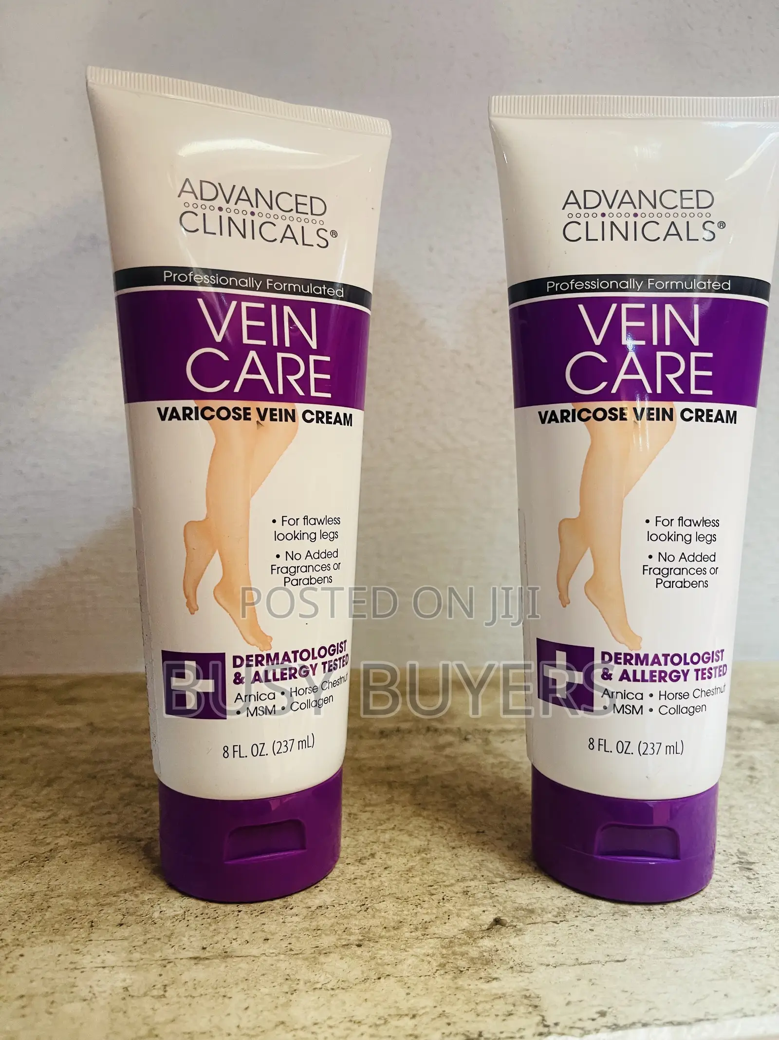 Advanced Clinicals Vein Care Varicose Vein Cream