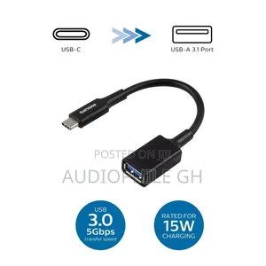 Philips 6" Usb-C to Usb 3.1 Female Adapter