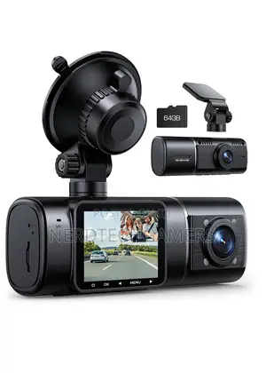 Dual Dash Cam , Front And Inside, Dash Camera