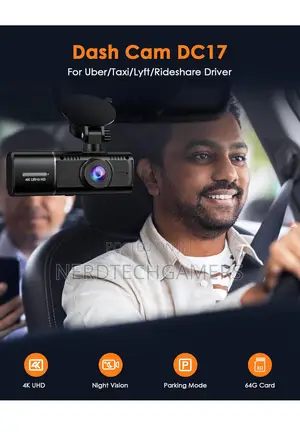 Dual Dash Cam , Front And Inside, Dash Camera
