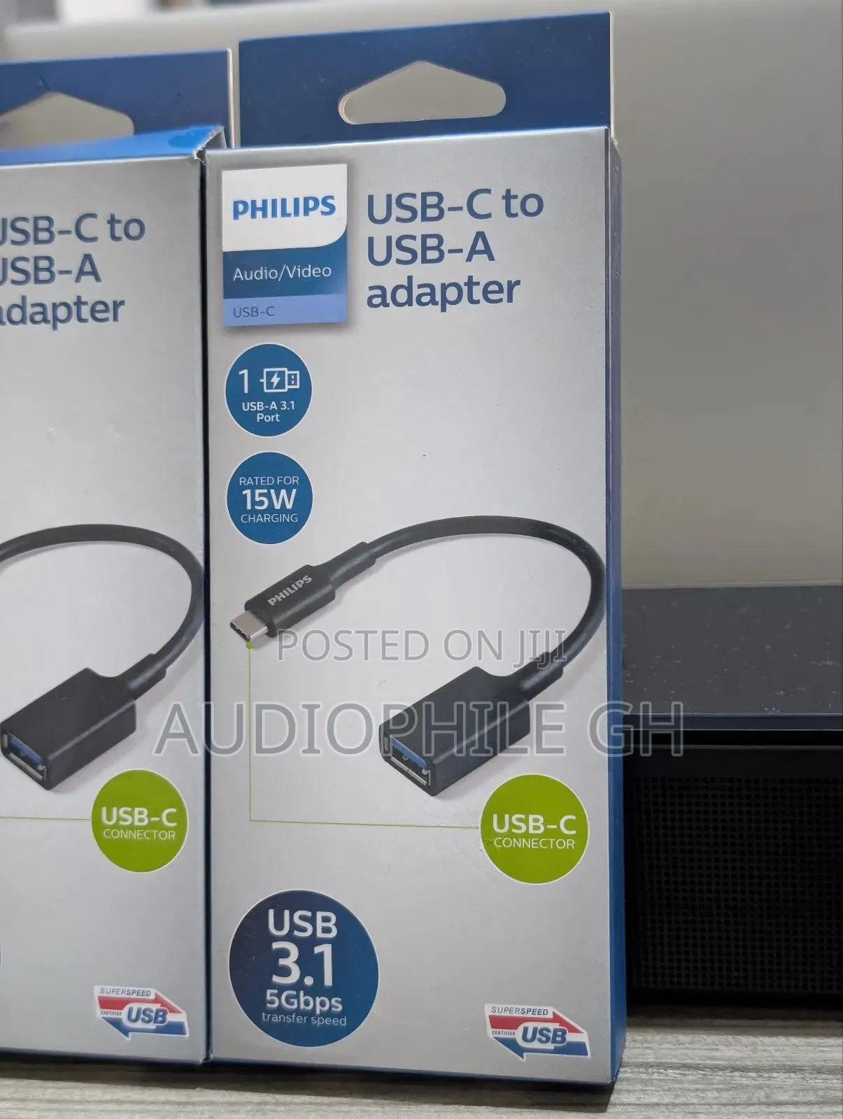 Philips 6" Usb-C to Usb 3.1 Female Adapter