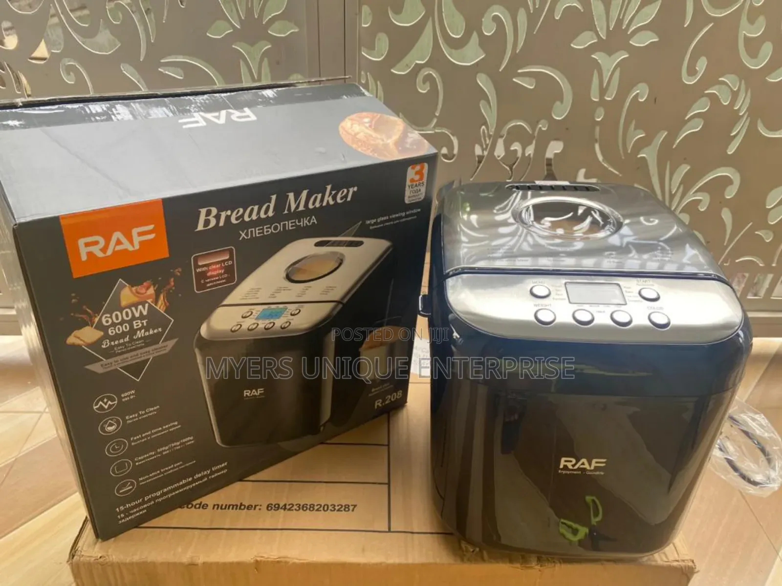 Bake Well With Raf Bread Maker
