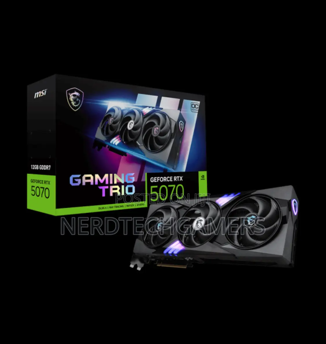 Msi Geforce RTX 5070 12g Gaming Trio Oc