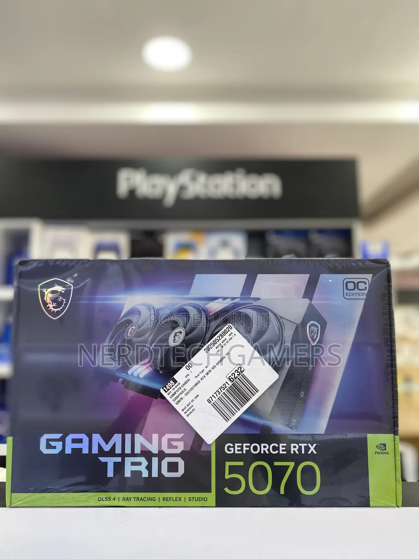 Msi Geforce RTX 5070 12g Gaming Trio Oc