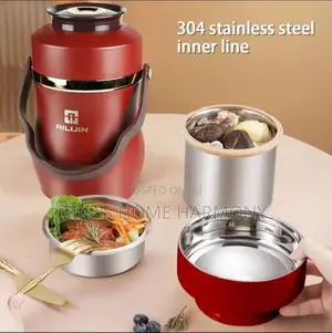 Insulation Food Container Set ( Stainless Steel)