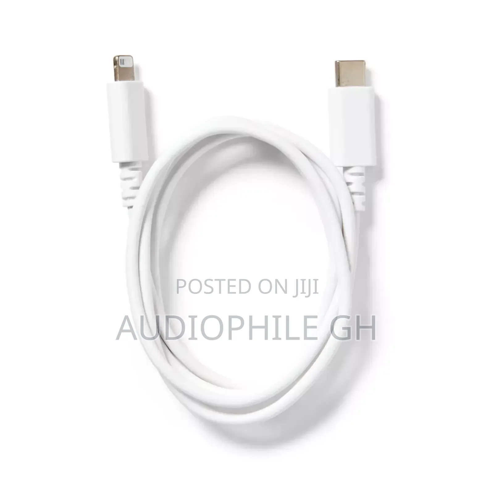 Dealworthy 3' Ft Lightning to Usb-C Charging Cable White