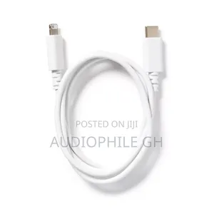 Dealworthy 3' Ft Lightning to Usb-C Charging Cable White