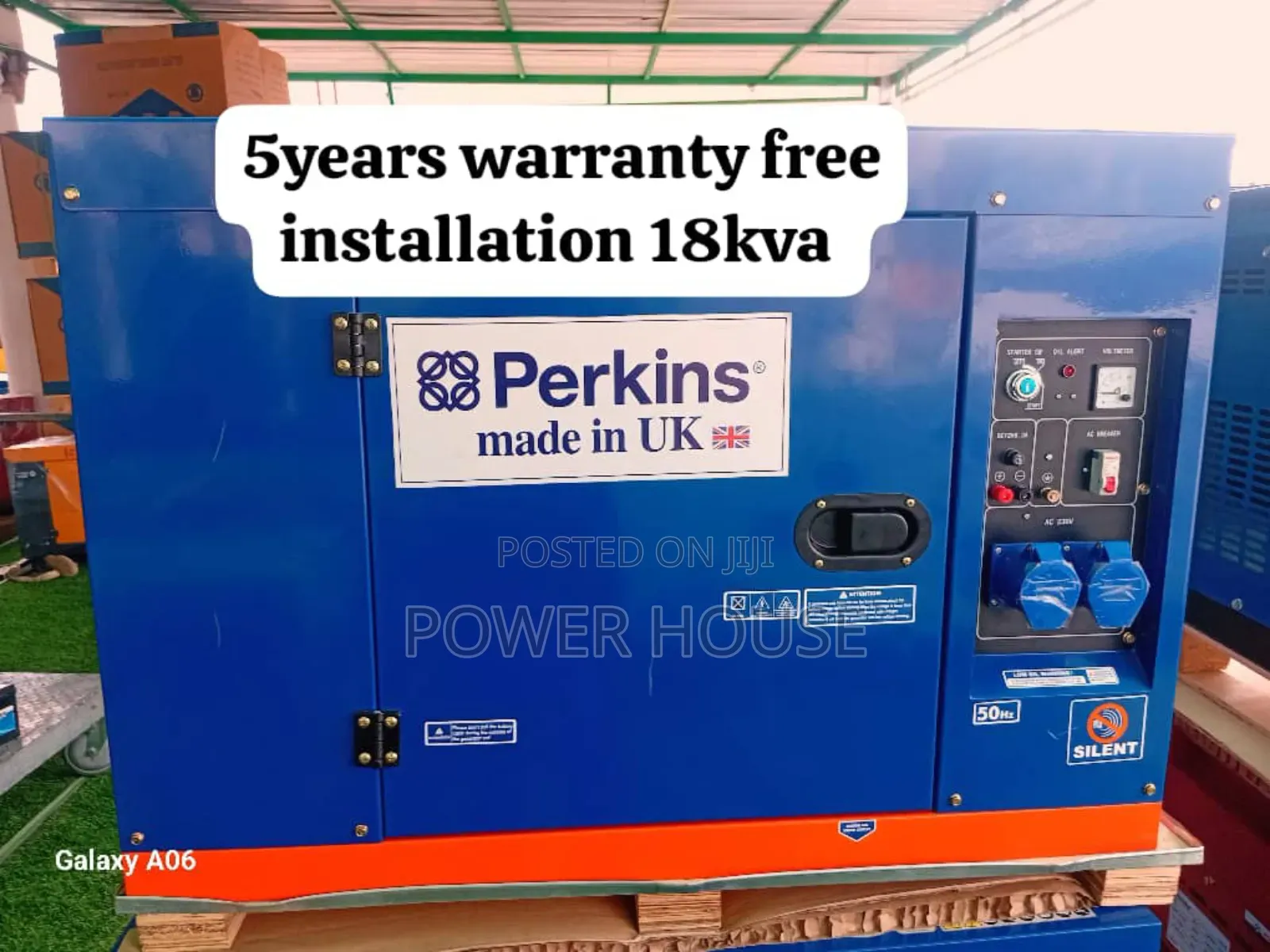 Energetic Majestic 18kva Perkins Diesel Generator 18kva