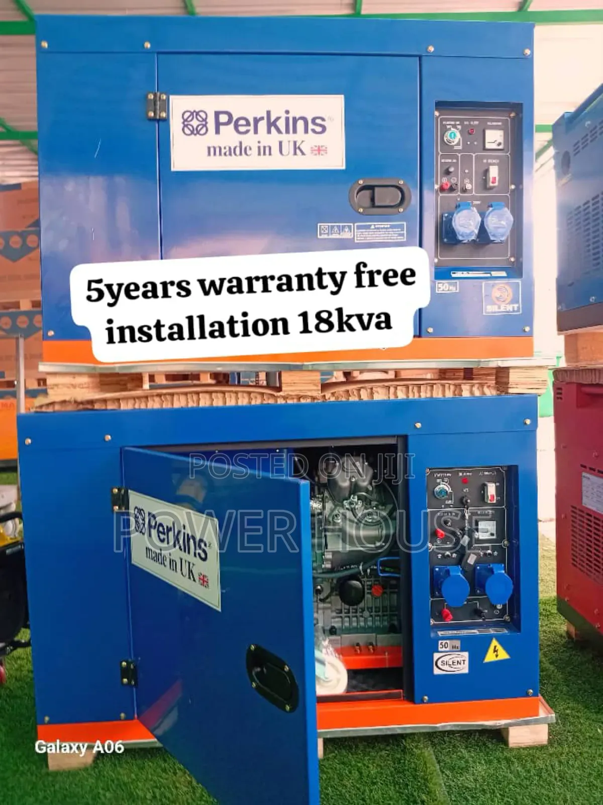 Energetic Dynamo 18kva Generator Diesel Perkins 18kva