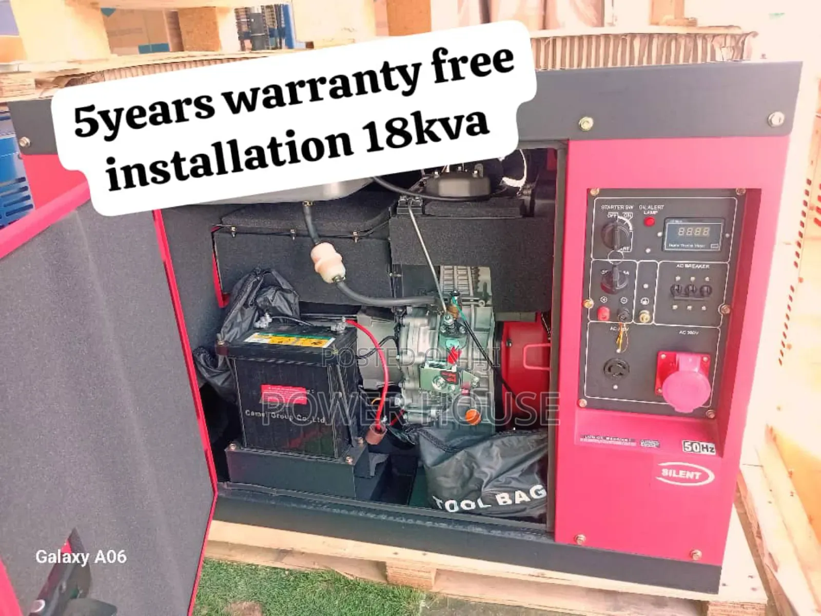 Energetic Base 18kva Generator Perkins Diesel