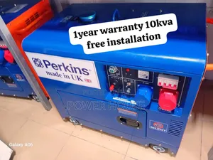 Energetic Vegan 10kva 13000watts Diesel Generator Perkins