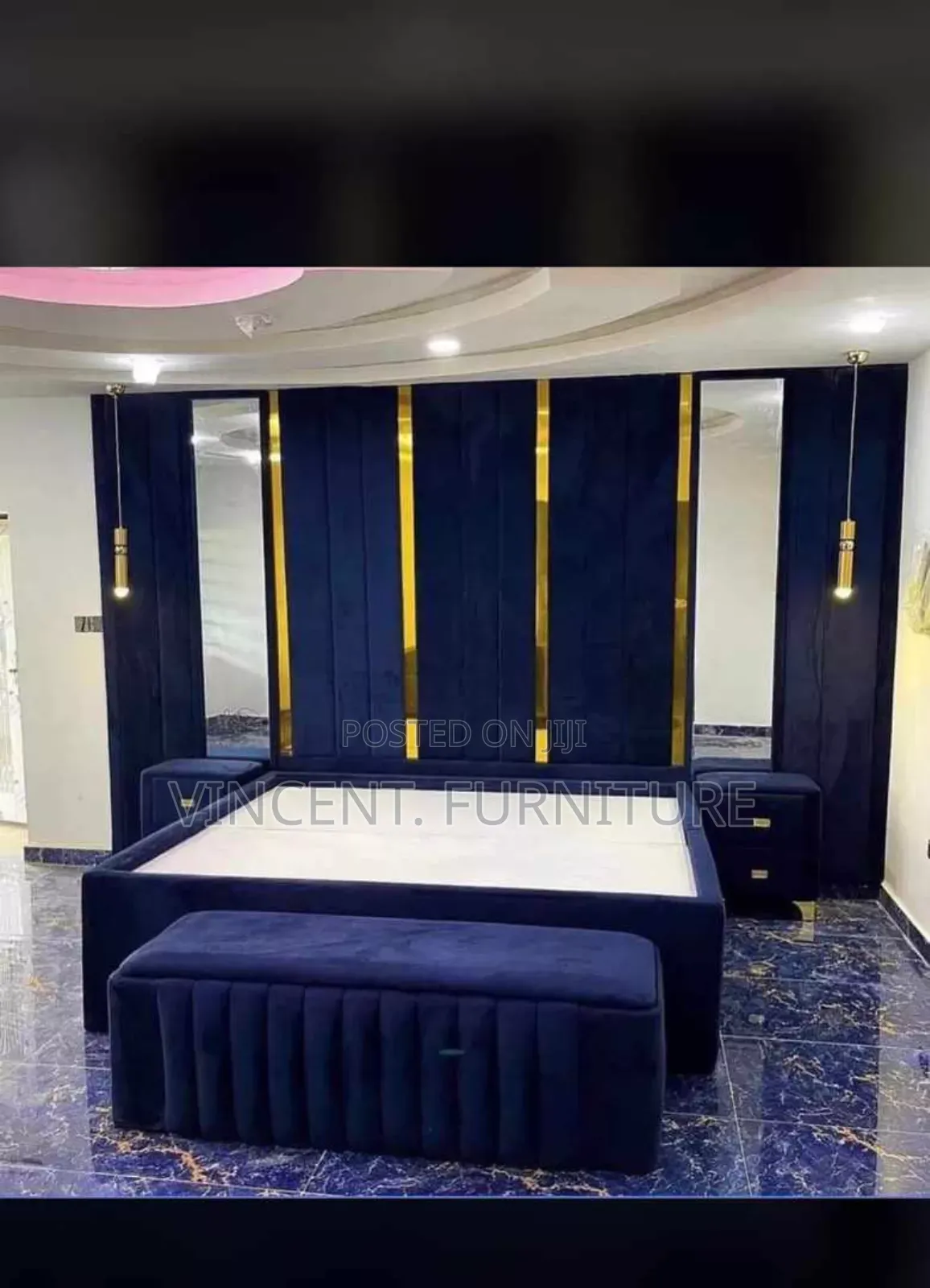 King Bed Flame Available