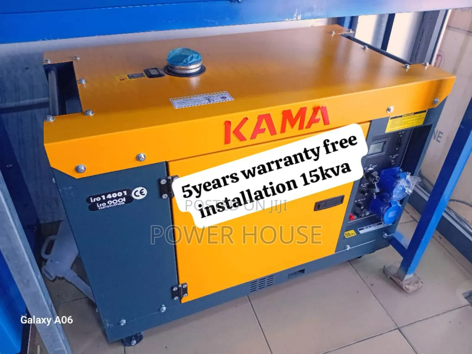 Energetic Panel 16500watts 15kva Kama Generator 15kva
