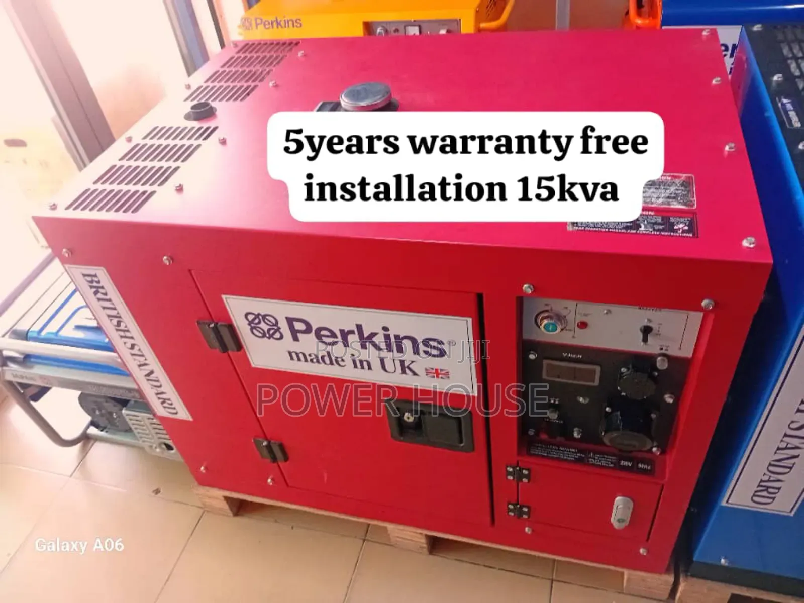Energetic Prime Panel 15kva 16500watts 15kva Diesel Generato