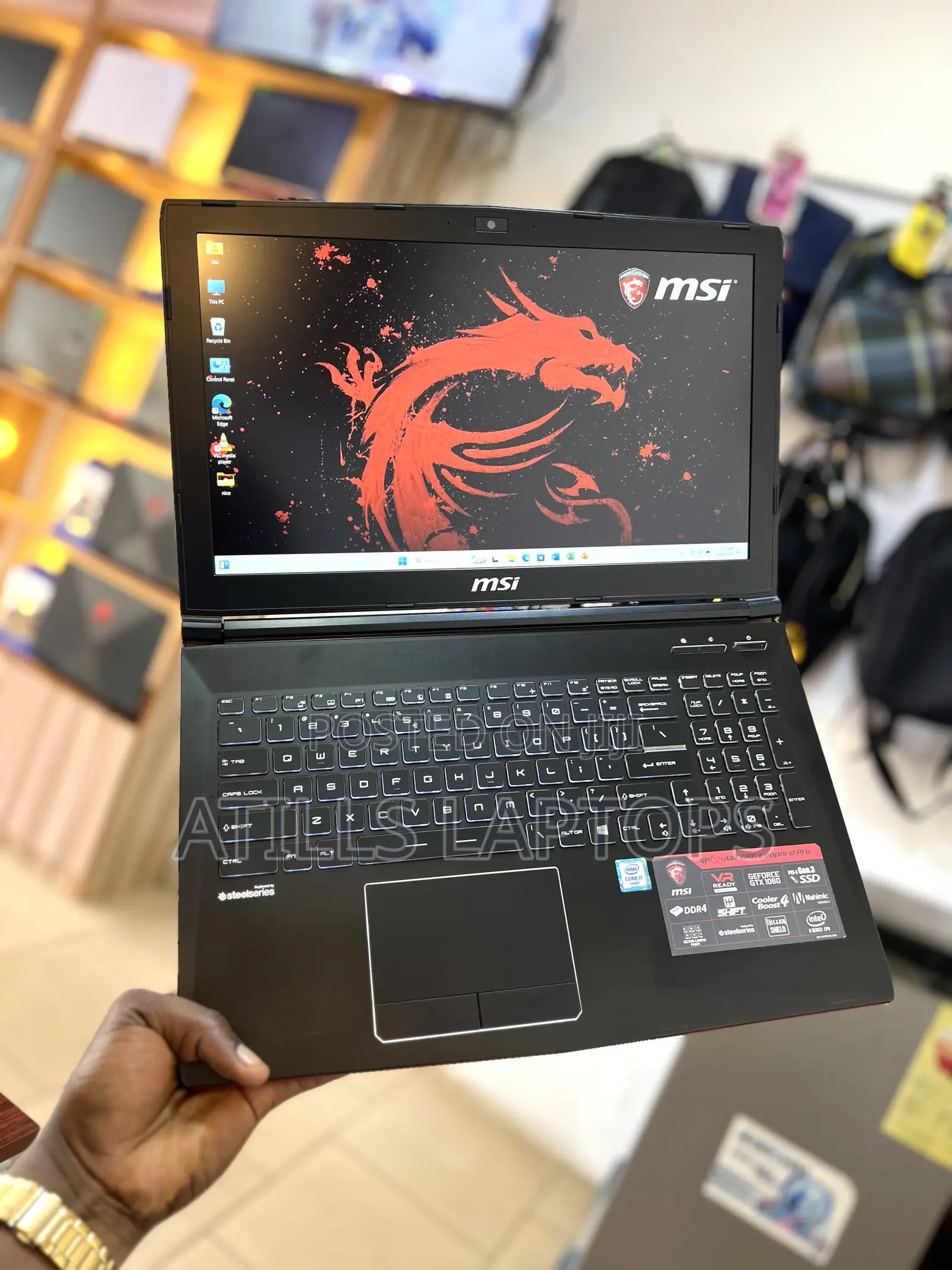 Laptop MSI GP62 Leopard Pro 16GB Intel Core I7 HDD+SSD 1.5T