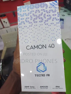 New Tecno Camon 40 256 GB White