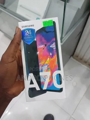 New Samsung Galaxy A70 128 GB Black