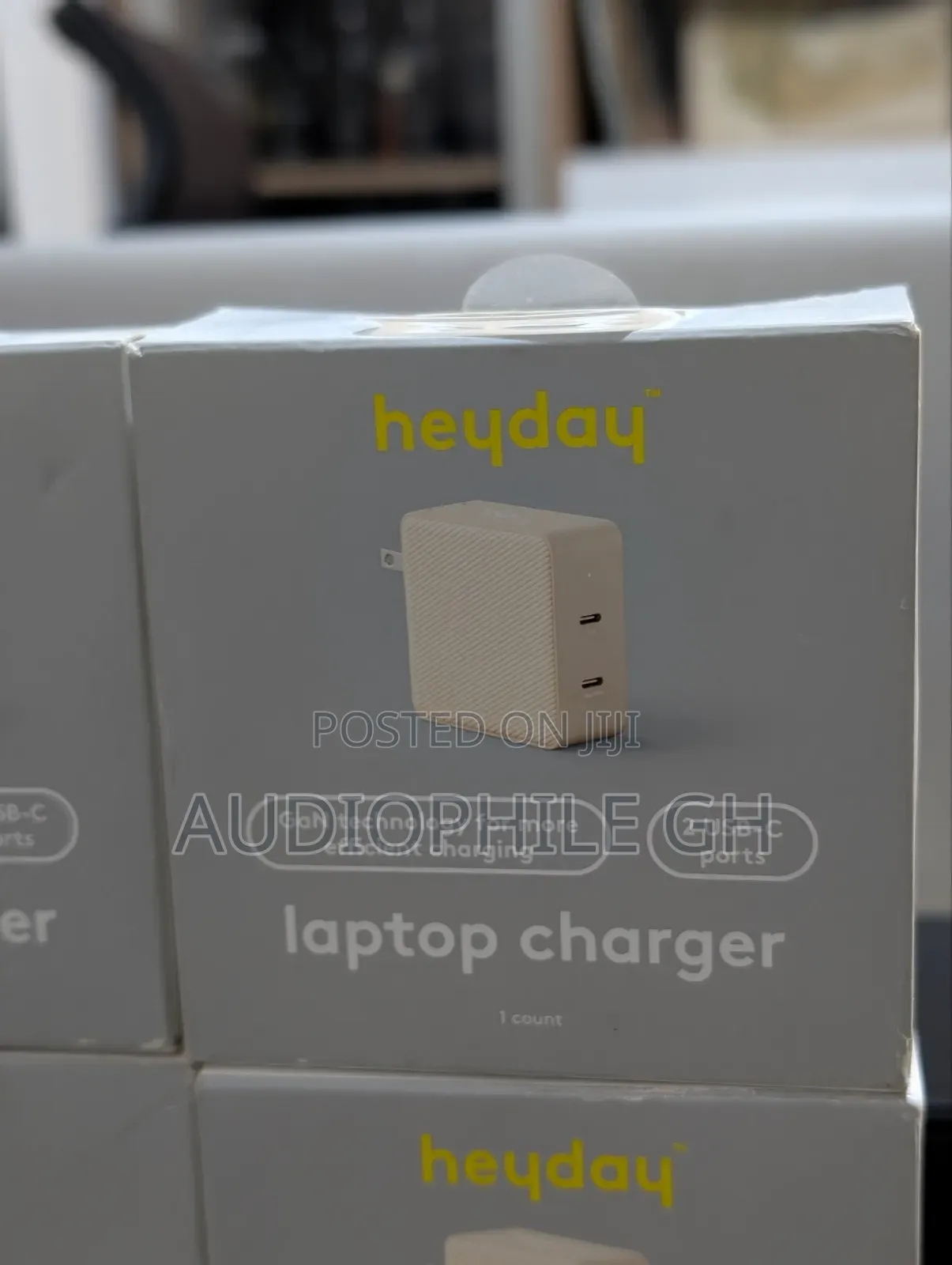 Heyday 68w Gan Charger - Stone White