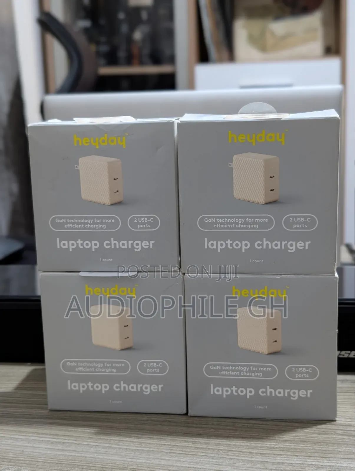 Heyday 68w Gan Charger - Stone White