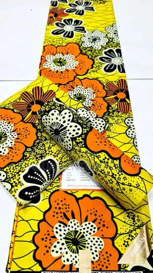6 Yards African Avogan Fabric