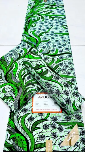 6 Yards African Avogan Fabric
