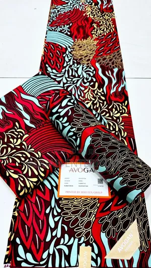 6 Yards African Avogan Fabric