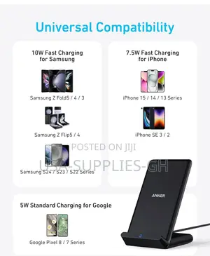 Anker 313 Wireless Fast Charging Stand From Usa.