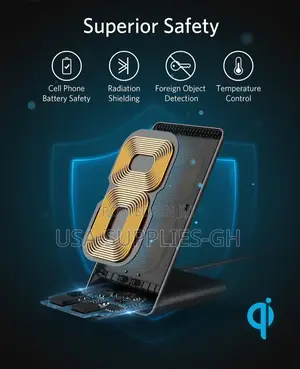 Anker 313 Wireless Fast Charging Stand From Usa.