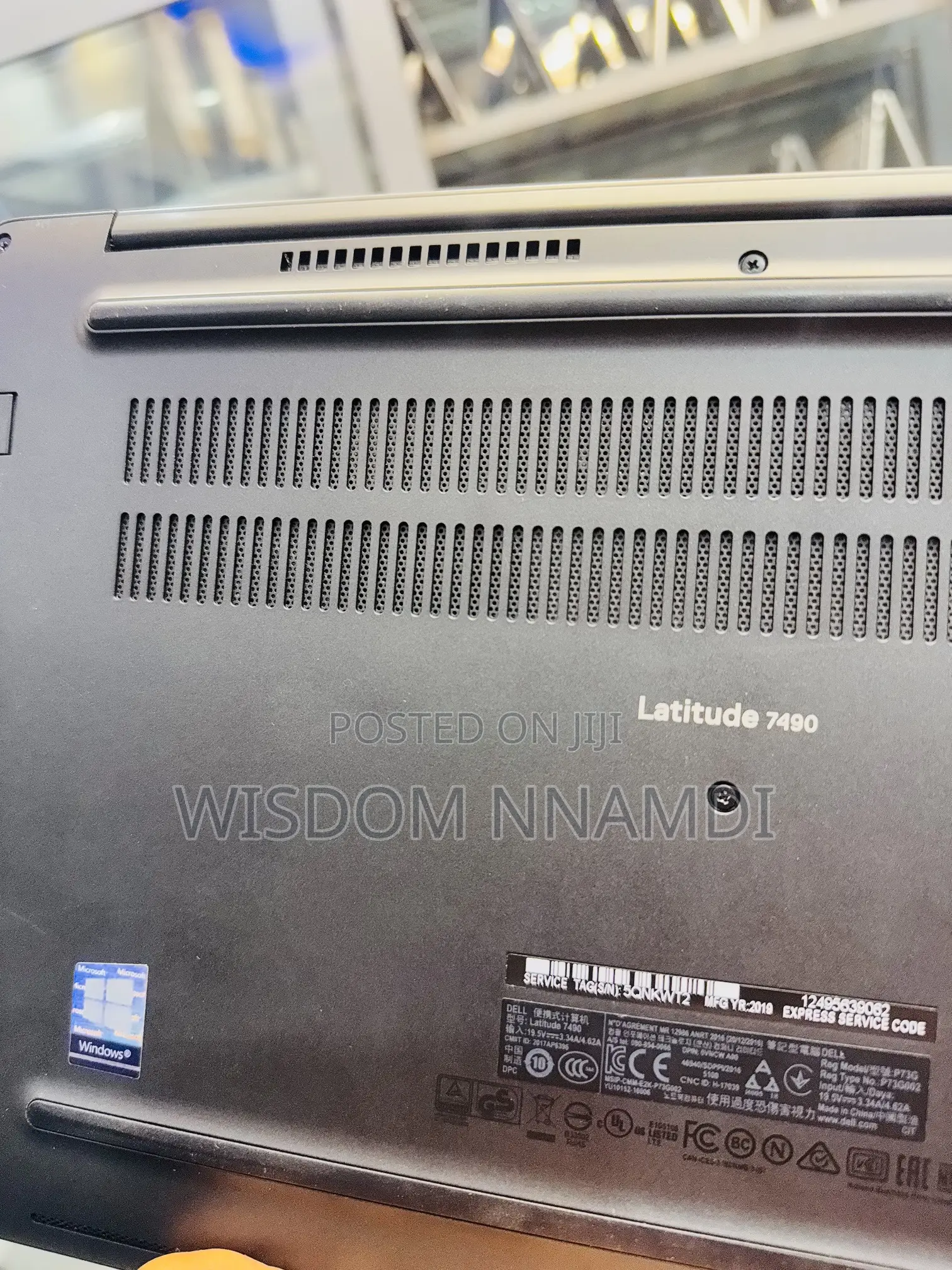 Laptop Dell Latitude 7490 8GB Intel Core i5 SSD 256GB
