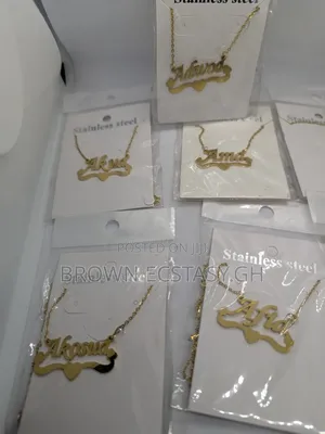 Female Names Ladies Necklace