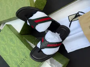 Gucci Slippers for Men, Soft Sole Wear Resistant
