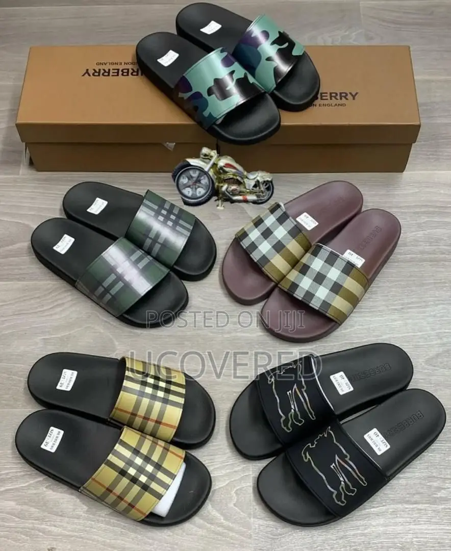 Burberry Comfortable Indoor Outdoor Foot Spa Slippers