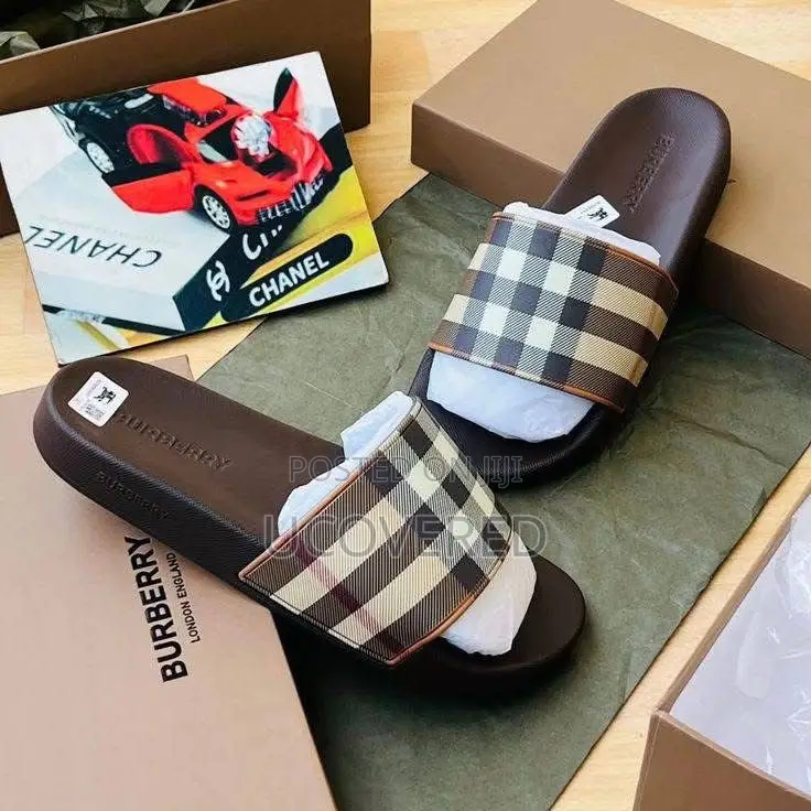 Burberry Comfortable Indoor Outdoor Foot Spa Slippers