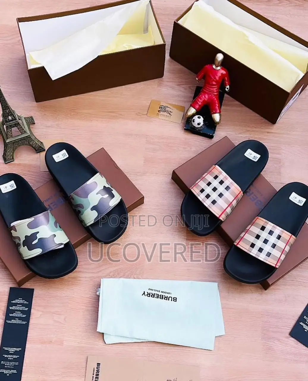 Burberry Comfortable Indoor Outdoor Foot Spa Slippers