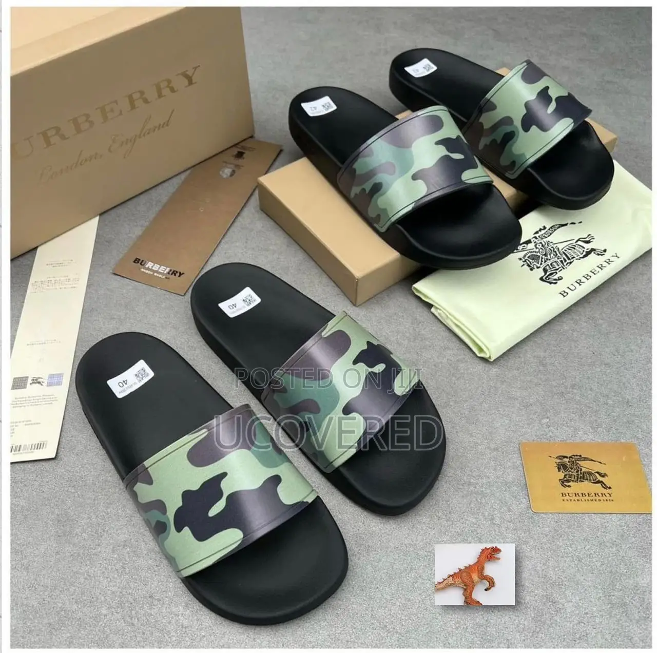 Burberry Comfortable Indoor Outdoor Foot Spa Slippers