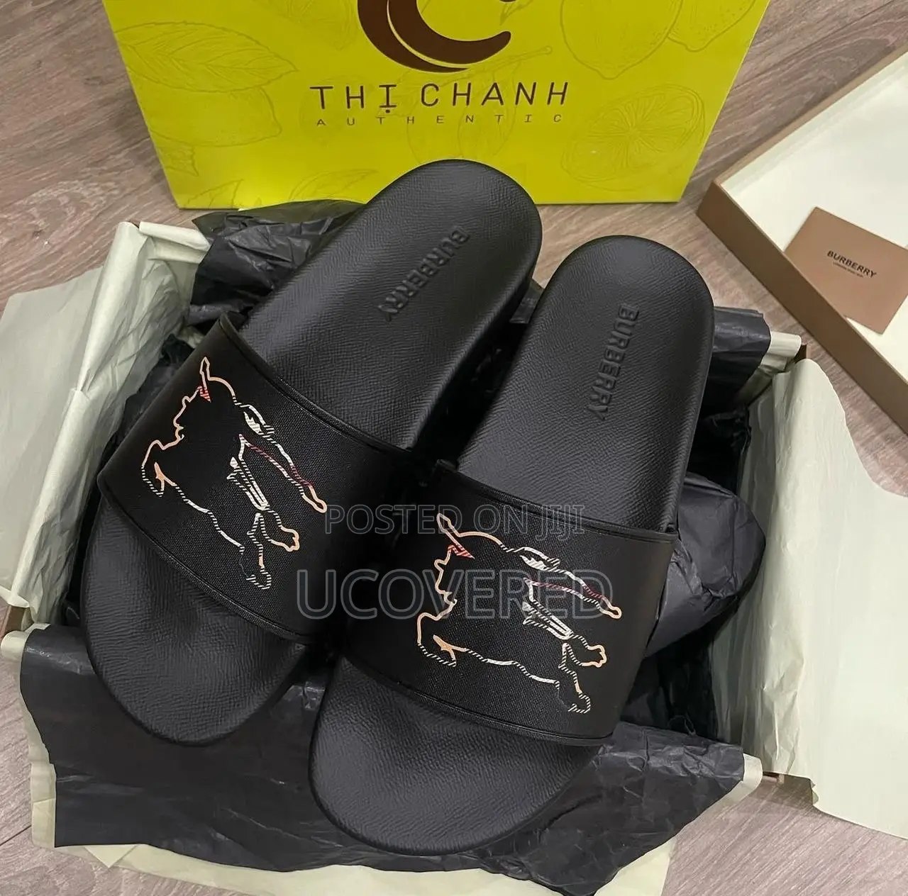 Burberry Comfortable Indoor Outdoor Foot Spa Slippers