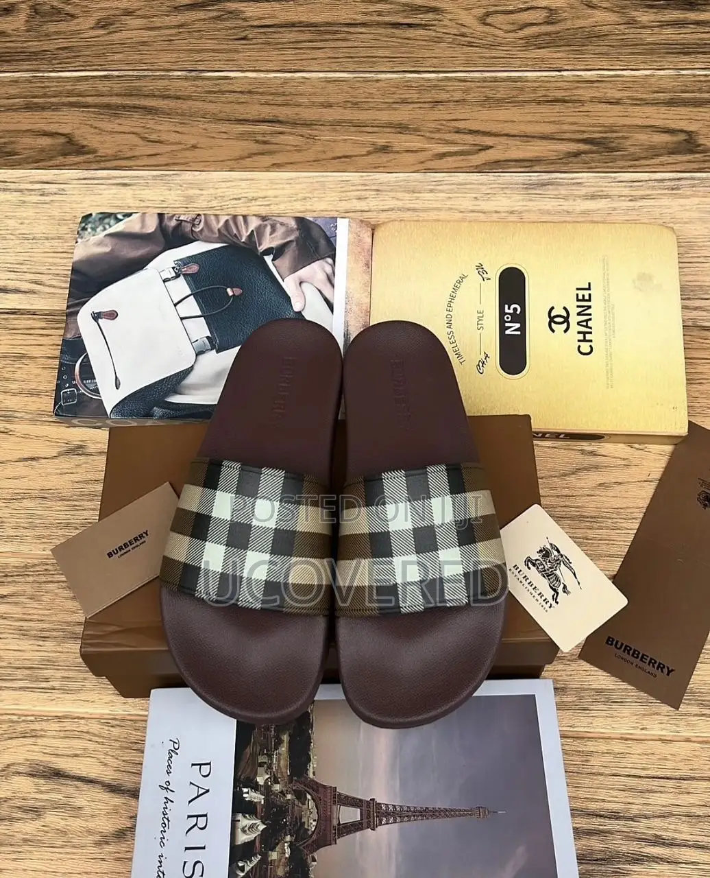 Burberry Comfortable Indoor Outdoor Foot Spa Slippers