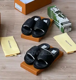 Louis Vuitton Home Non-Slip Open Toe Slippers Unisex